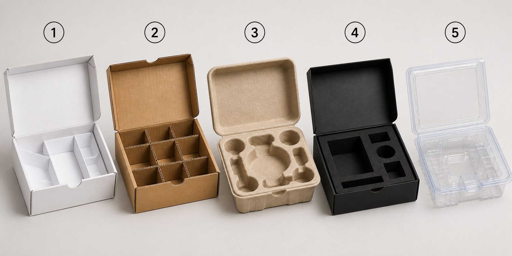Packaging Inserts Guide: Paperboard, Corrugated, Molded Pulp, EVA and PET